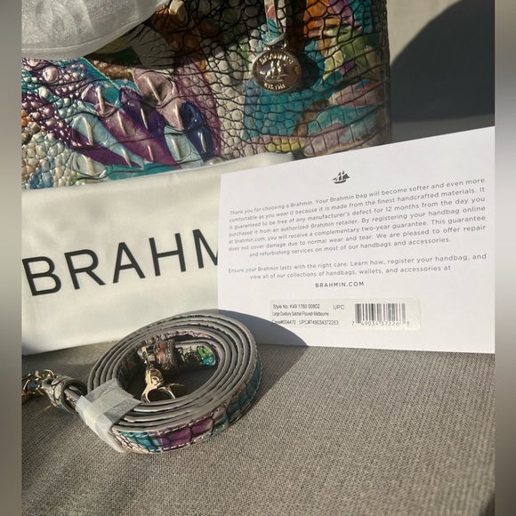 BRAHMIN large Duxbury ‘Flourish’ Melbourne - Picture 9 of 12